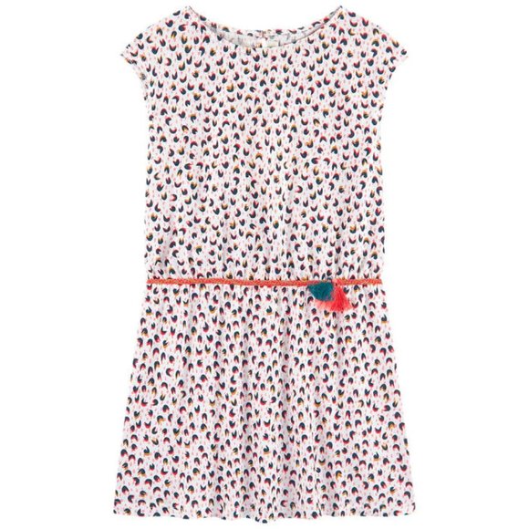 Catimini Micro-printed Jersey Dress (size 12) - Picture 1 of 9